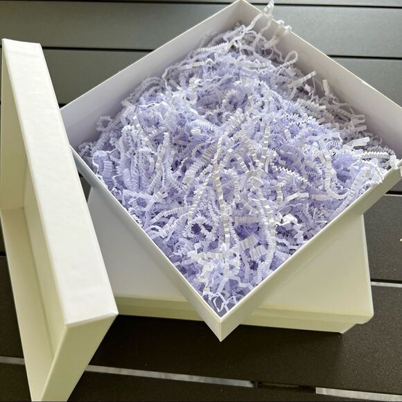 Stacking White Boxes set of Two 2 boxes - Picture 5 of 5